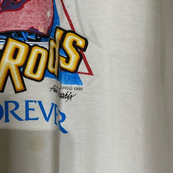 Street Rods Forever Graphic T-Shirt - white large - Picture 3 of 6
